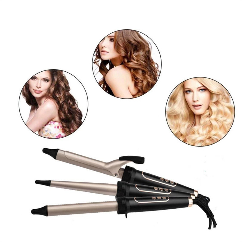 3-in-1 Curling Wand Set