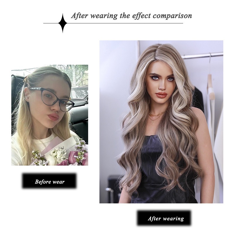 Big Wavy T-Part Lace Wig