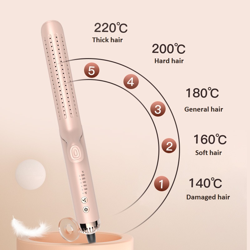 Long-Plate Cold Air Straightener