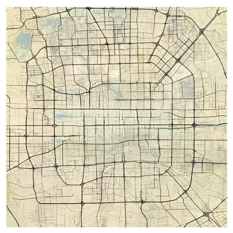 Customizable Map Artwork