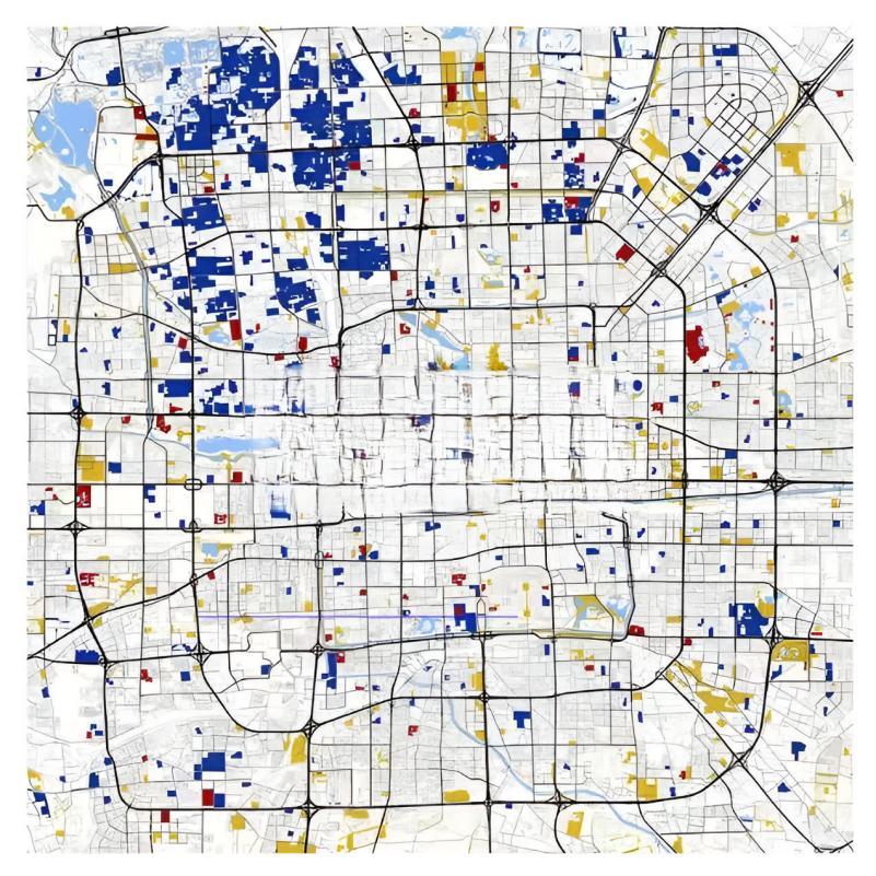 Customizable Map Artwork