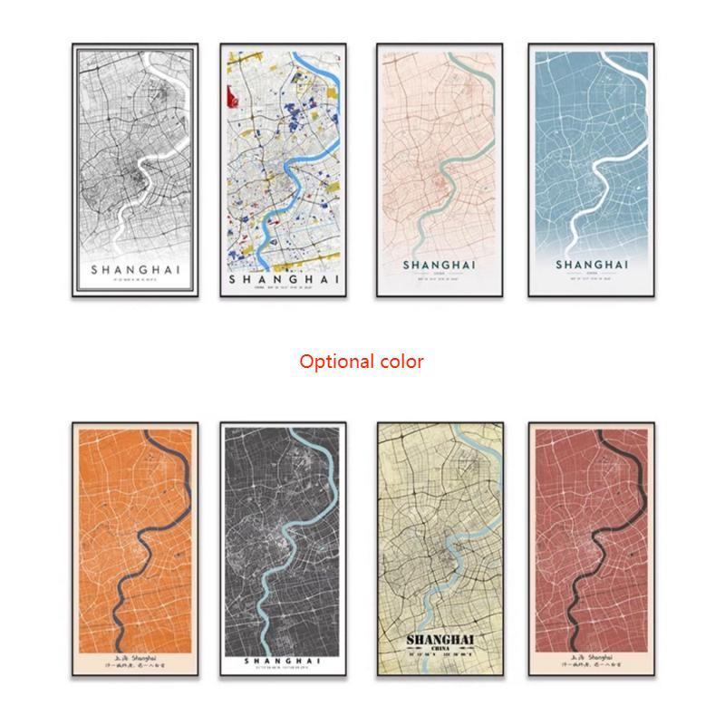 Customizable Map Artwork