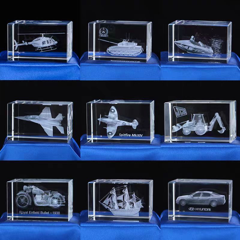 Custom Crystal Interior Carving