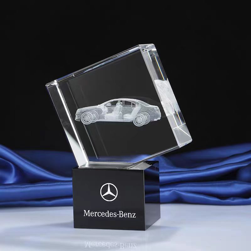 Custom Crystal Interior Carving