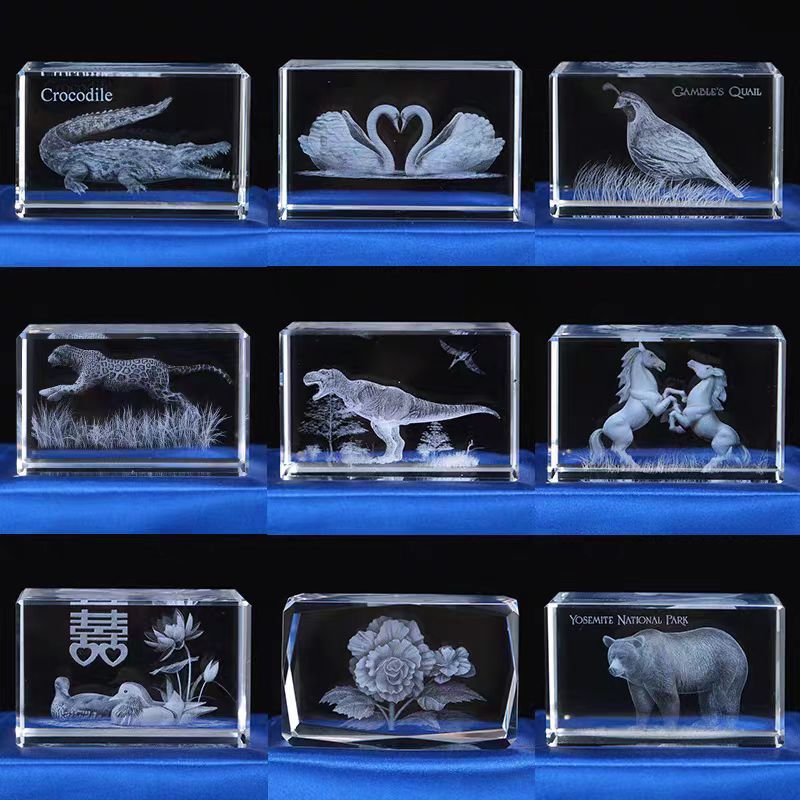Custom Crystal Interior Carving