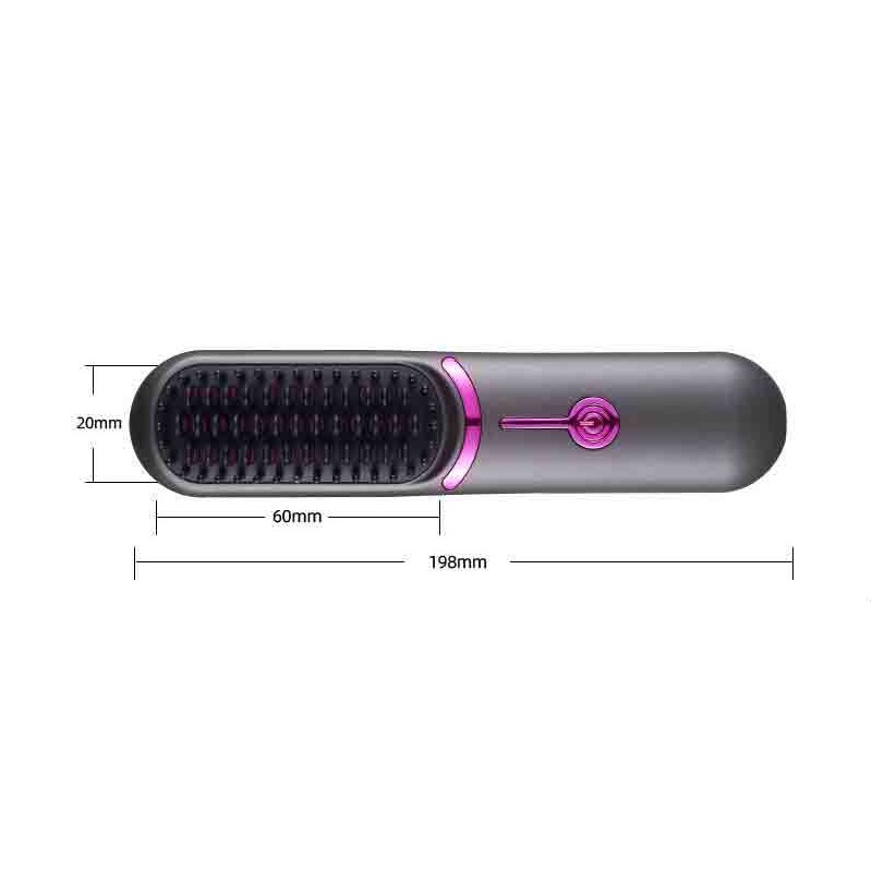 Wireless Hair Straightening Comb