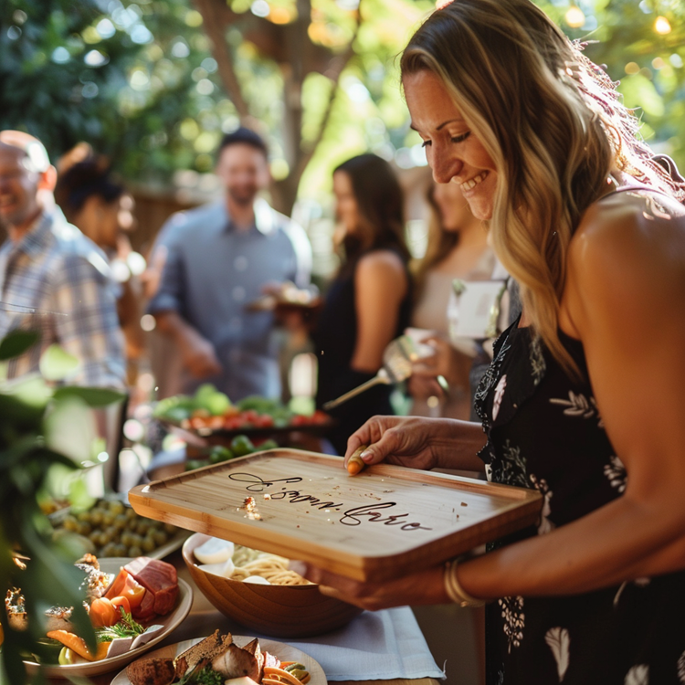 Personalized Bamboo Cutting Board