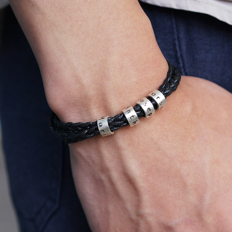 Personalised Men's Name Bracelet