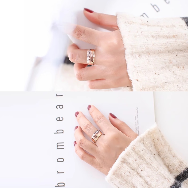 Personalized Engraved Open Ring