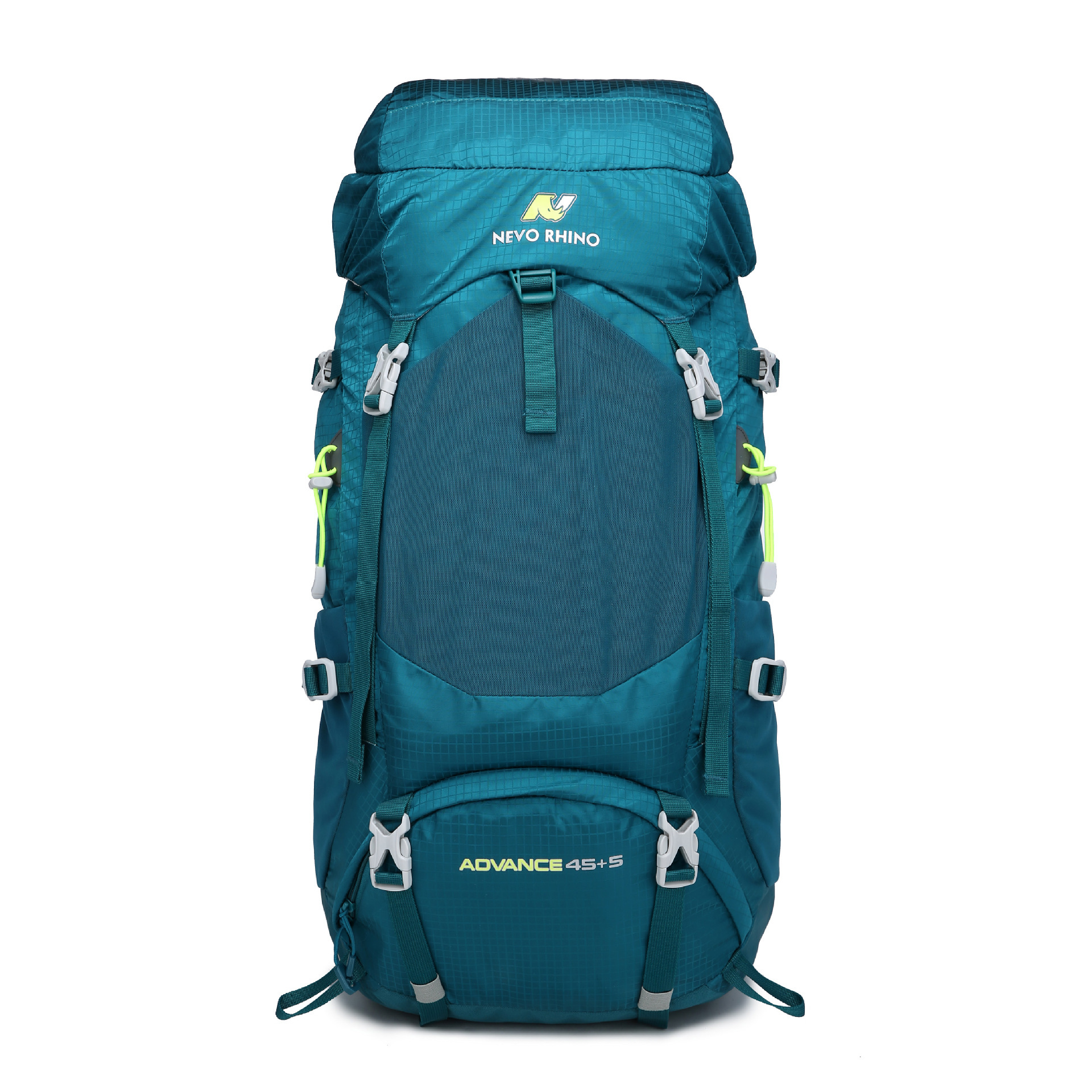 Huge volume Sports Explorer Backpack Full Internal Frame - Adjustable Backpacking Travel Gear - Water-Repellant Rainfly Cover, Sleeping Bag & 3-Liter Hydration Bladder Pack Storage - Graphite, 45+5L
