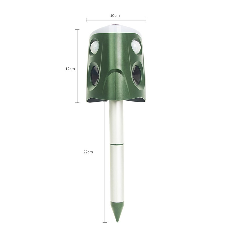 360° Solar Ultrasonic Animal Repellent