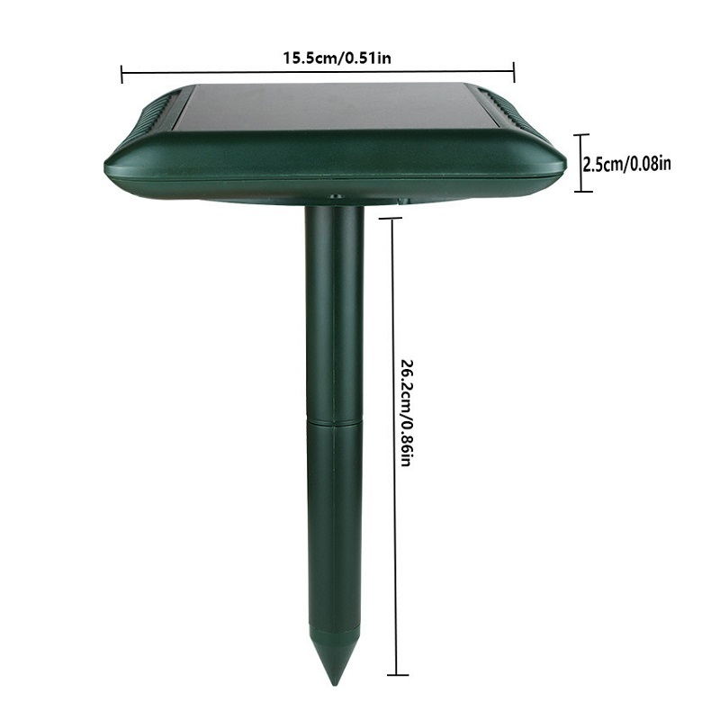 Solar-Powered Mole Repeller
