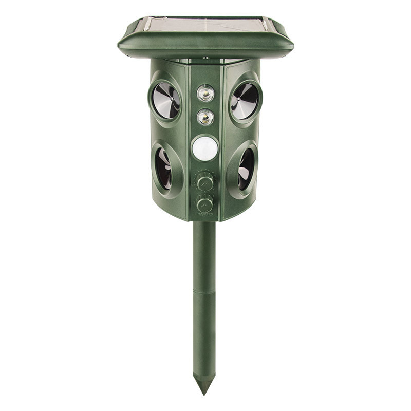 Outdoor Solar Ultrasonic Animal Repellent