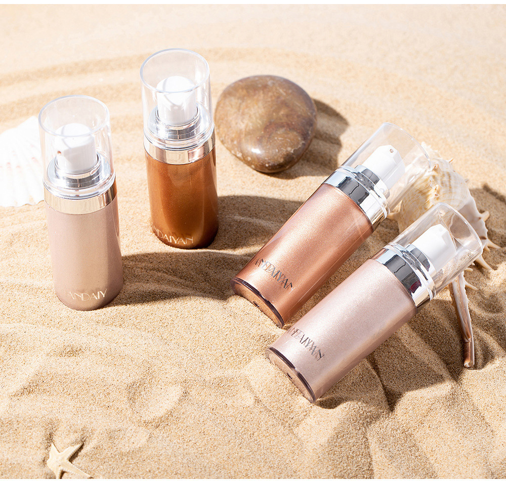 Highlight Summer Beach Sexy Whole Body Brightening Body Brightening Liquid Emulsion