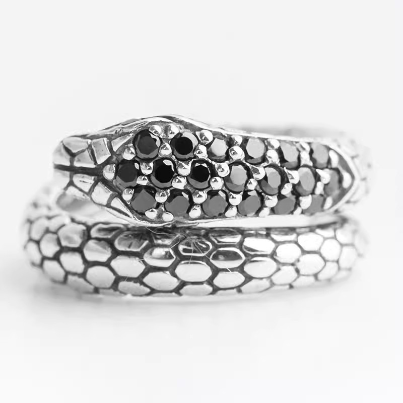 Vintage snake rings