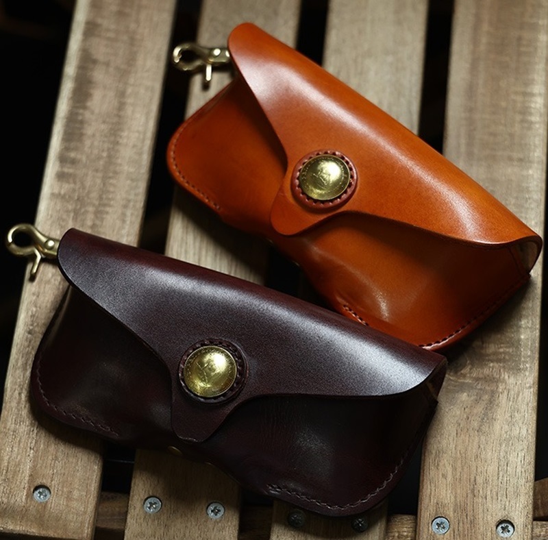 Genuine Leather glasses case