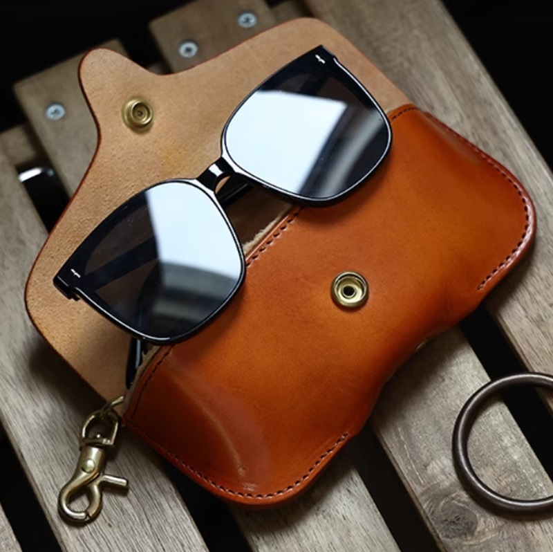 Genuine Leather glasses case