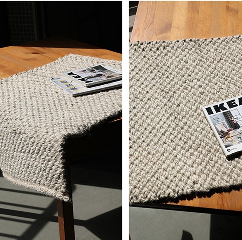 handmade jute mat