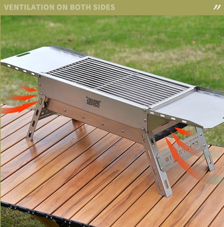 foldable BBQ oven