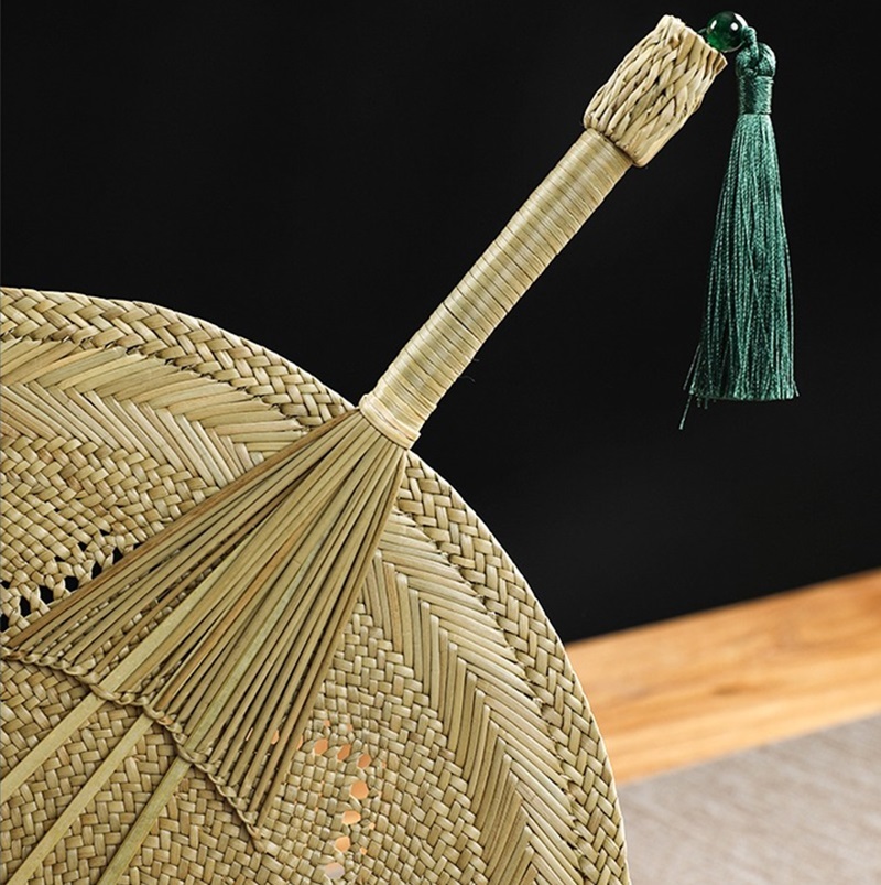 Handmade bamboo fan
