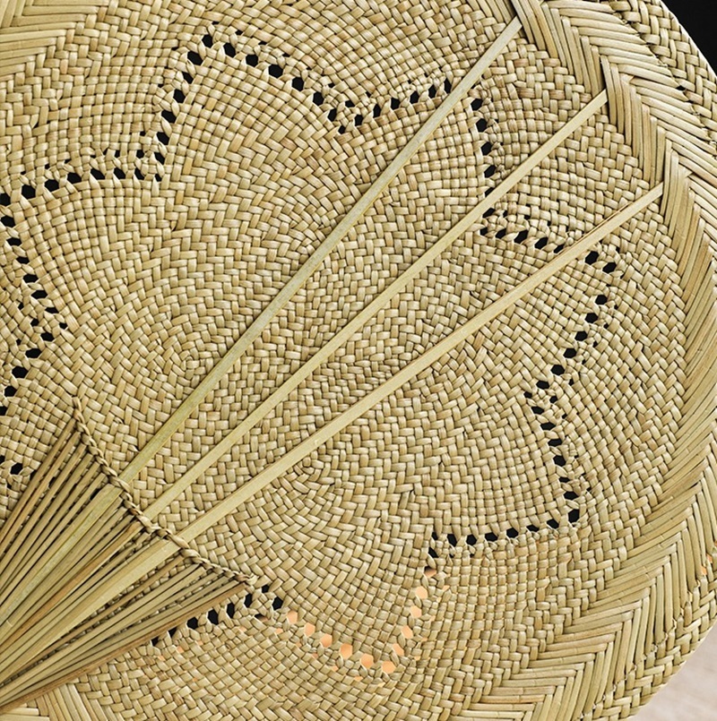 Handmade bamboo fan
