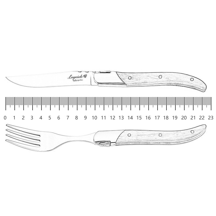 stainless fork set