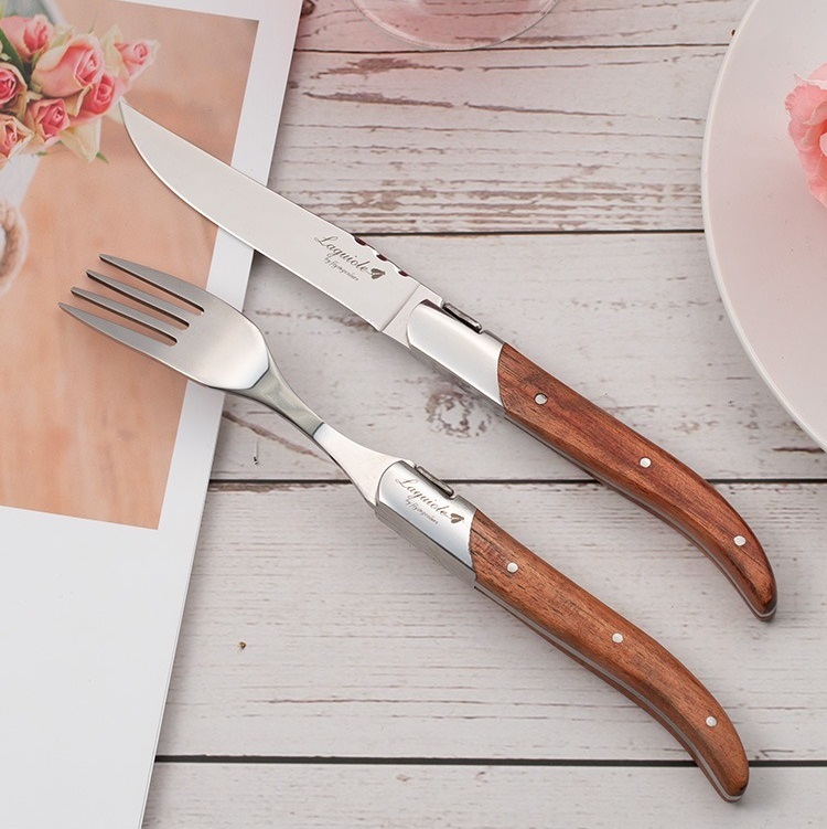 stainless fork set