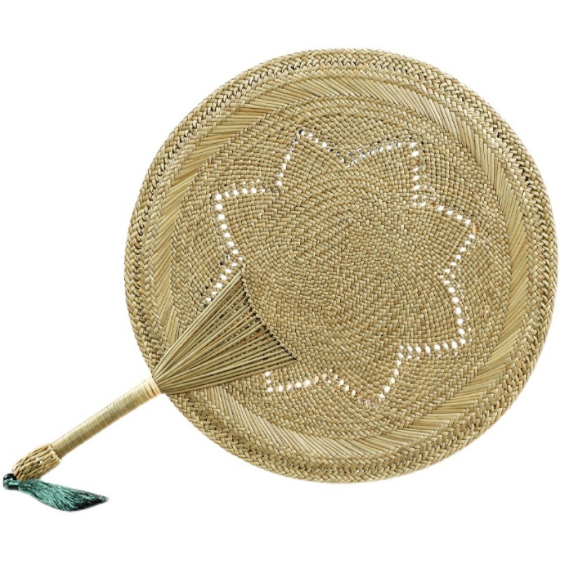Handmade bamboo fan