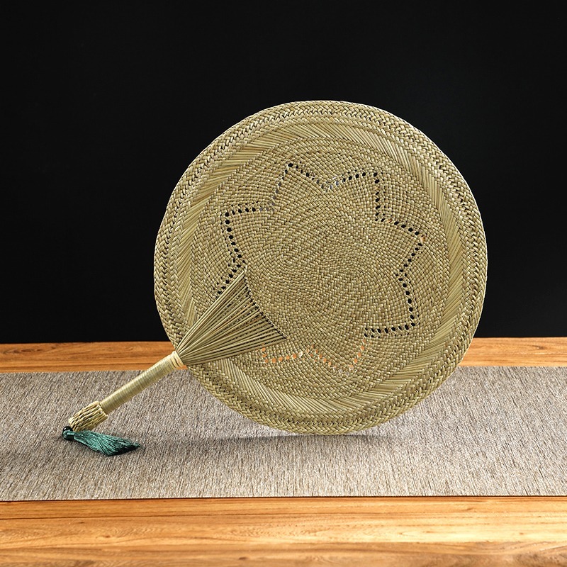 Handmade bamboo fan