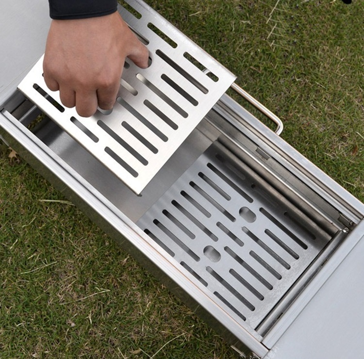 foldable BBQ oven