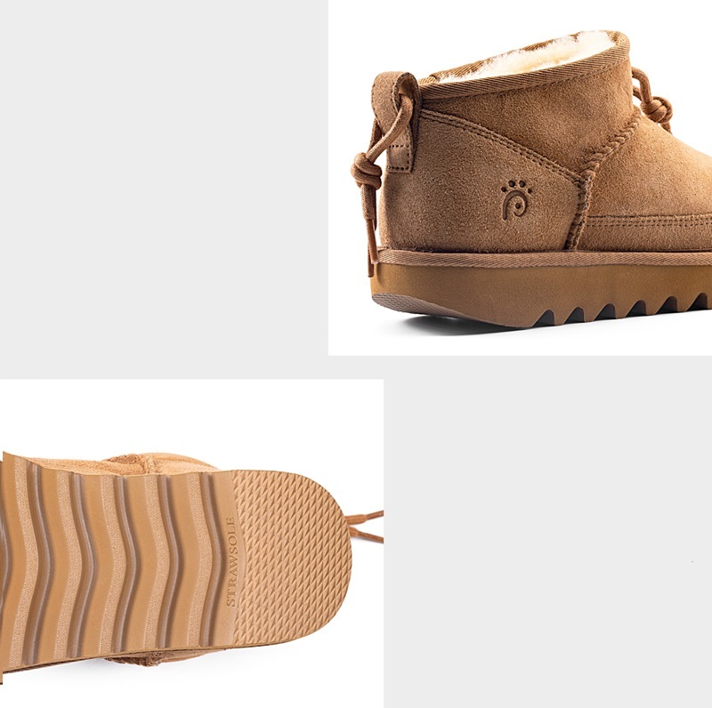Genuine Suede snow shoes