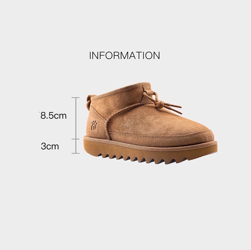 Genuine Suede snow shoes