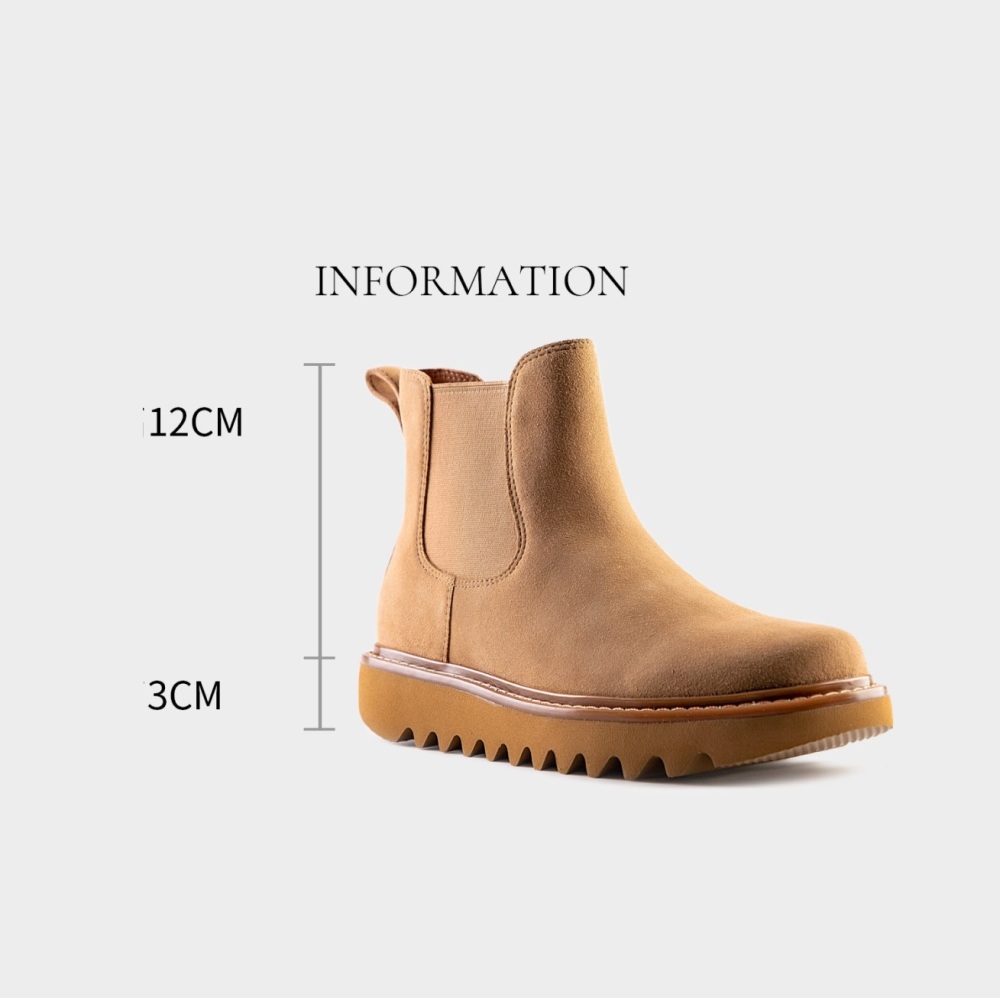 Chelsea women boots suede