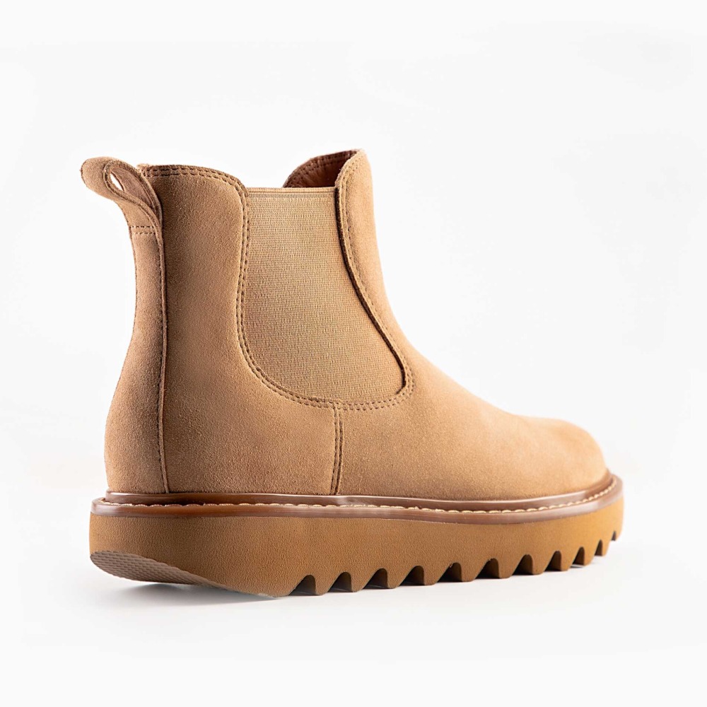 Chelsea women boots suede