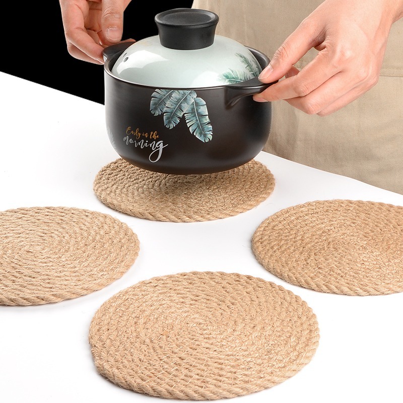 Linen hot pads