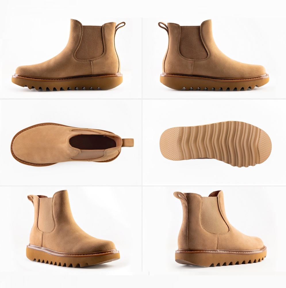 Chelsea women boots suede