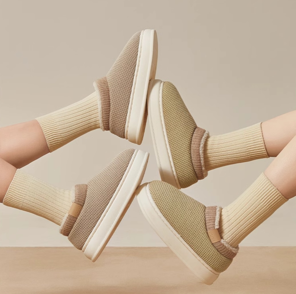 Women  knitted House Slippers