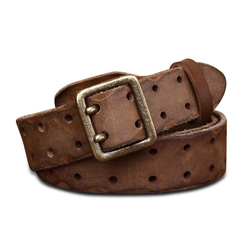 vintage casual leather belt