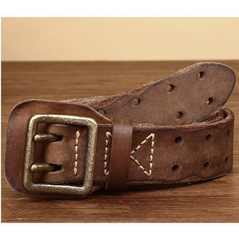 vintage casual leather belt