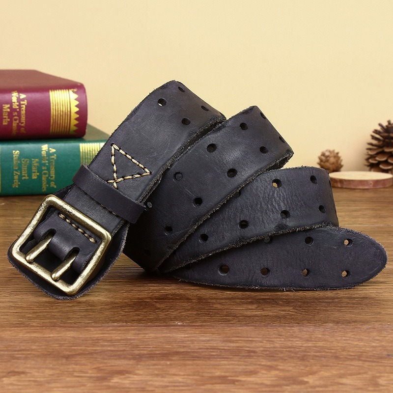 vintage casual leather belt