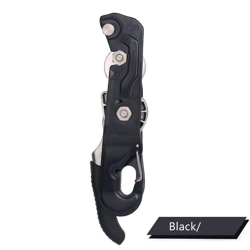 Self-Braking Double Stop Descender