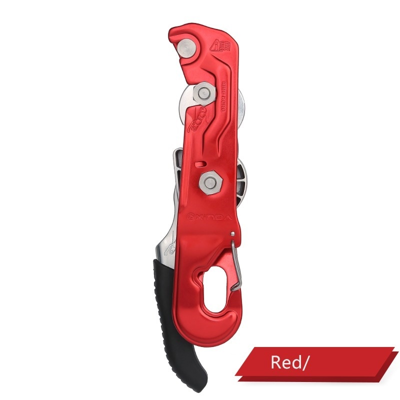 Self-Braking Double Stop Descender