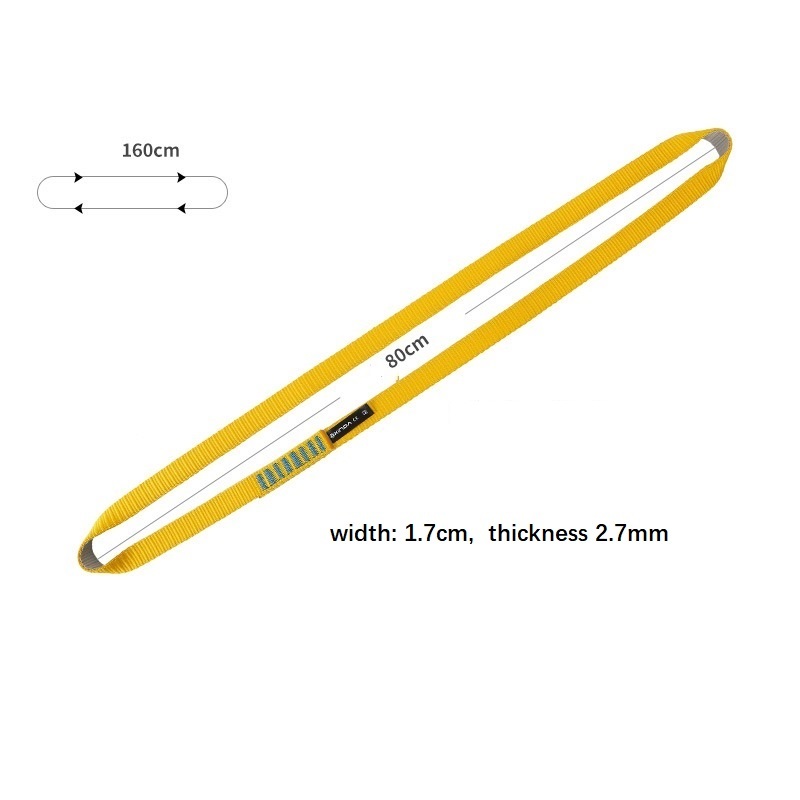 descending safety lanyard