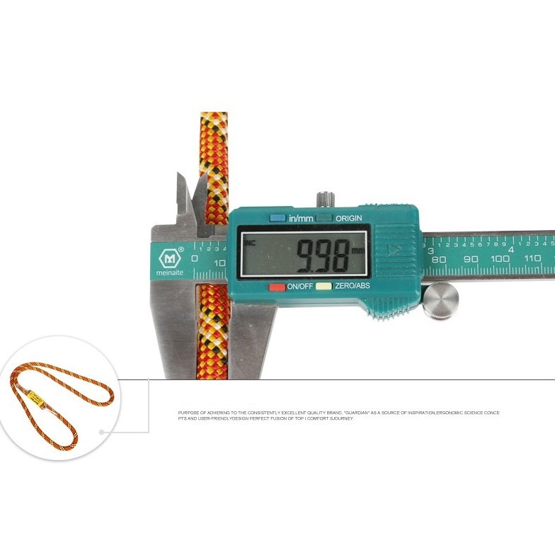 Dynamic climbing rope
