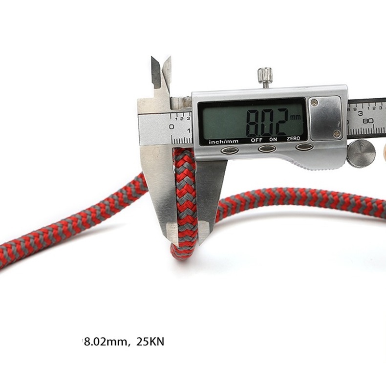 Climbing knot rope