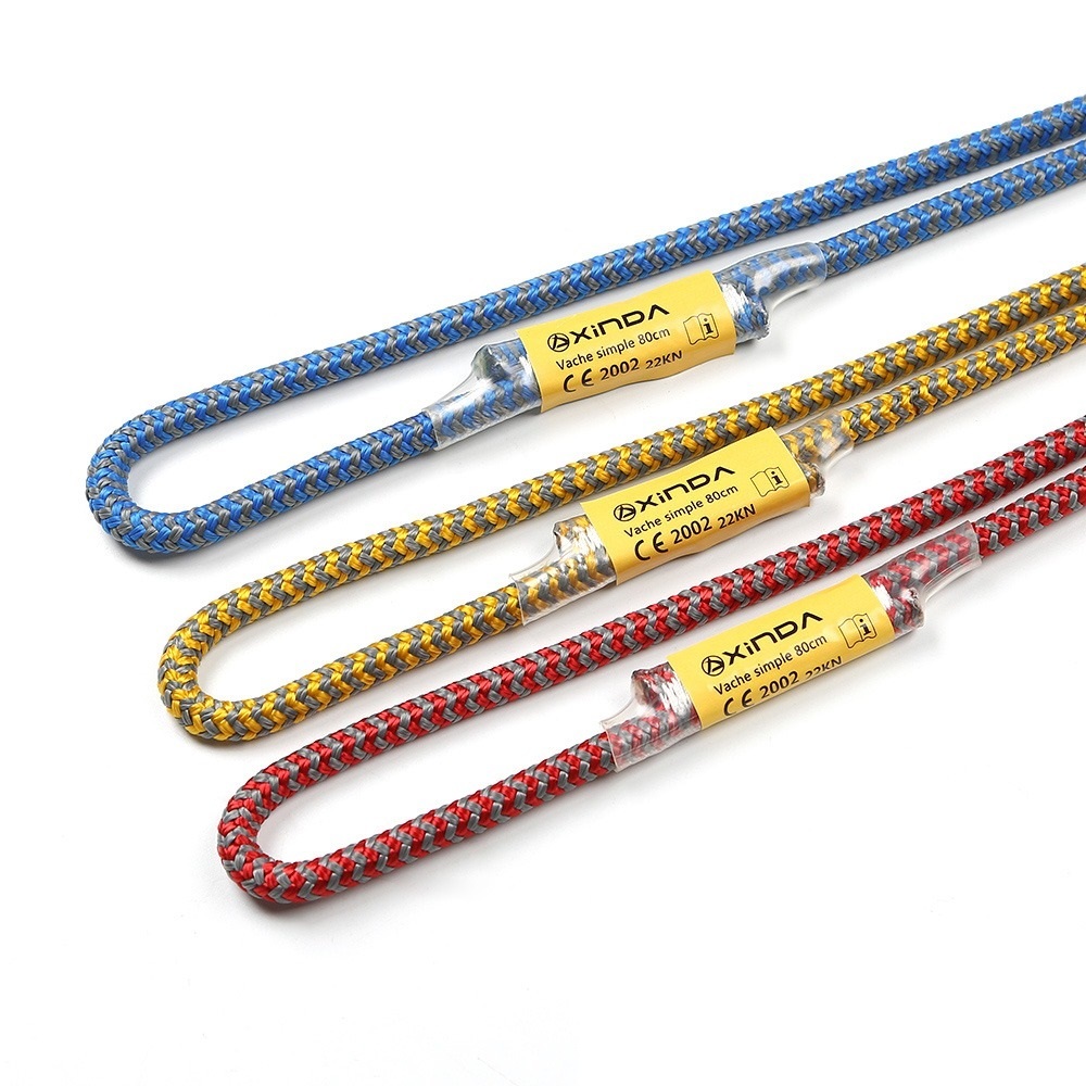 Climbing knot rope