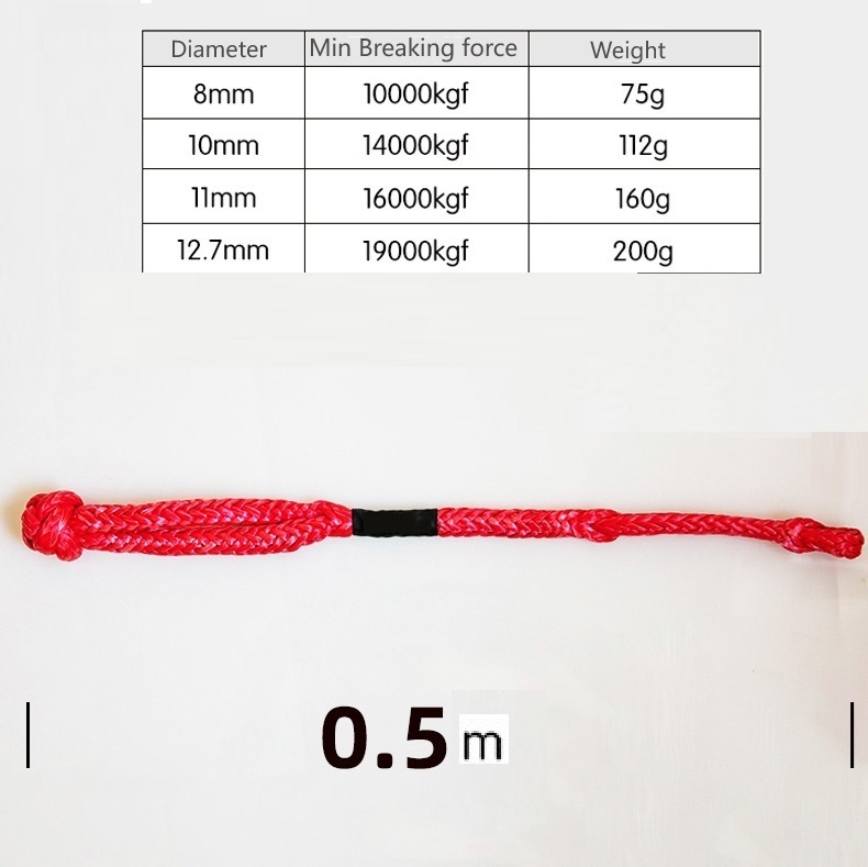 Soft connection shackle