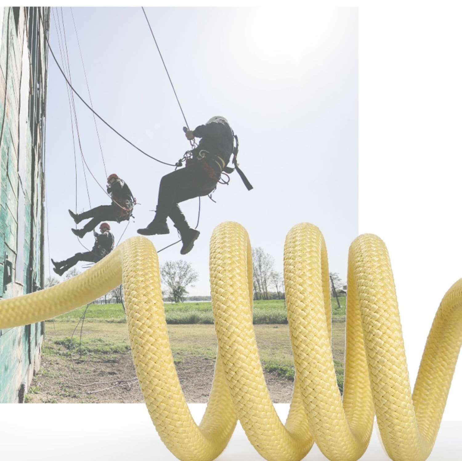 Pure Kevlar static rope