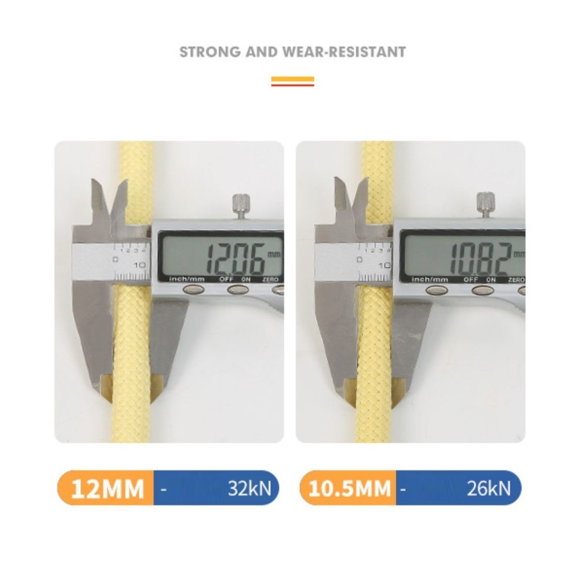 Pure Kevlar static rope