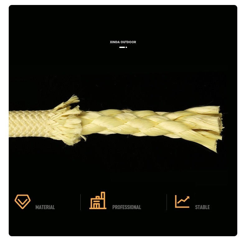 Pure Kevlar static rope